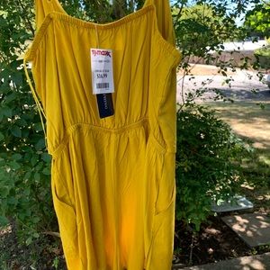 Yellow romper